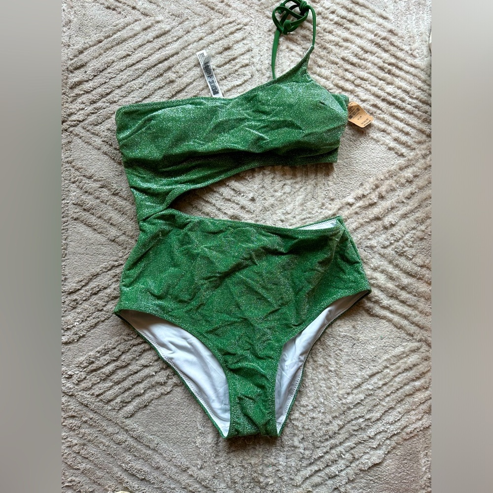 Victoria’s Secret pink swimsuit